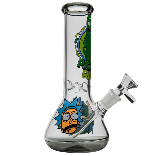 Скляний Бонг Pickle Rick - Фото 1 Скляний Бонг Pickle Rick - изображение 1
