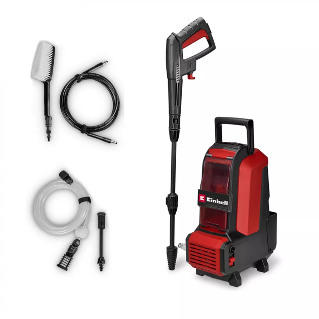 Мінімийка високого тиску акумуляторна Einhell HYPRESSO 36/105 36В 105бар 270л/год шланг 4м 3.5кг без АКБ та ЗП - изображение 2