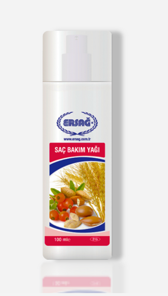 Масло Для Волосы маслом арганы & солодки миндаля & зародышей пшеницы & рисовых отрубей & камелии 100 мл Ersag - Фото 1 Масло Для Волосы маслом арганы & солодки миндаля & зародышей пшеницы & рисовых отрубей & камелии 100 мл Ersag - изображение 1