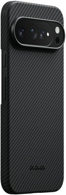 Чохол Pitaka Ultra-Slim Case Classic Twill 600D для Google Pixel 10 Pro XL Black/Grey (741654367704) - зображення 2
