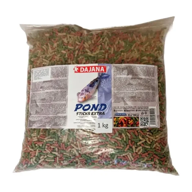 Корм для прудовых рыб в виде палочек Dajana POND STICK EXTRA 1 кг - Фото 1 Корм для прудовых рыб в виде палочек Dajana POND STICK EXTRA 1 кг - изображение 1