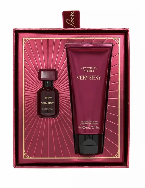 Подарочный набор Very Sexy от Victoria's Secret 7,5 мл + 100 мл - Фото 1 Подарочный набор Very Sexy от Victoria's Secret 7,5 мл + 100 мл - изображение 1