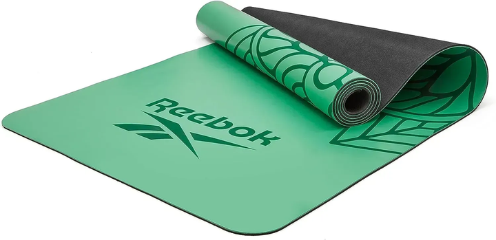 Килимок для йоги Reebok Natural Rubber Yoga Mat 4 мм, зелений - Фото 1 Килимок для йоги Reebok Natural Rubber Yoga Mat 4 мм, зелений - изображение 1