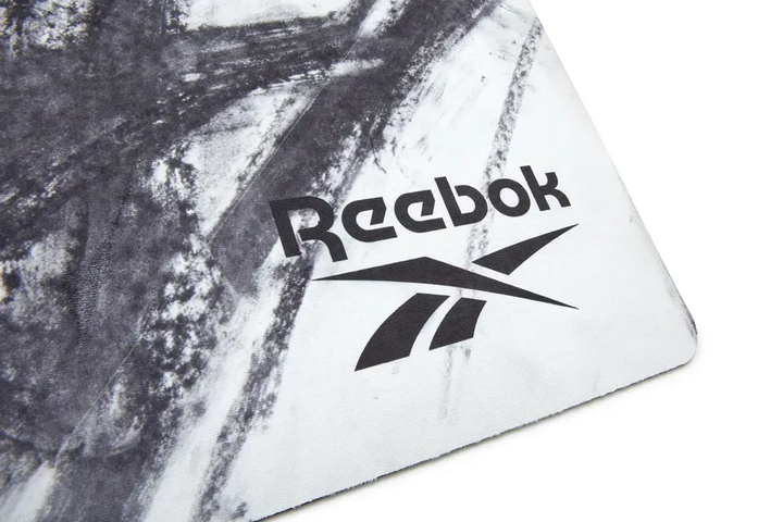 Килимок для йоги Reebok Natural Rubber Yoga Mat 32 мм, біло-сірий - Фото 2 Килимок для йоги Reebok Natural Rubber Yoga Mat 32 мм, біло-сірий - изображение 2