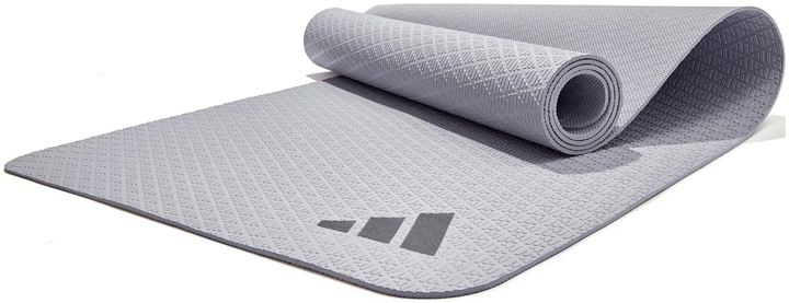 Килимок для йоги Adidas Yoga Mat 4 мм, сірий - Фото 1 Килимок для йоги Adidas Yoga Mat 4 мм, сірий - изображение 1