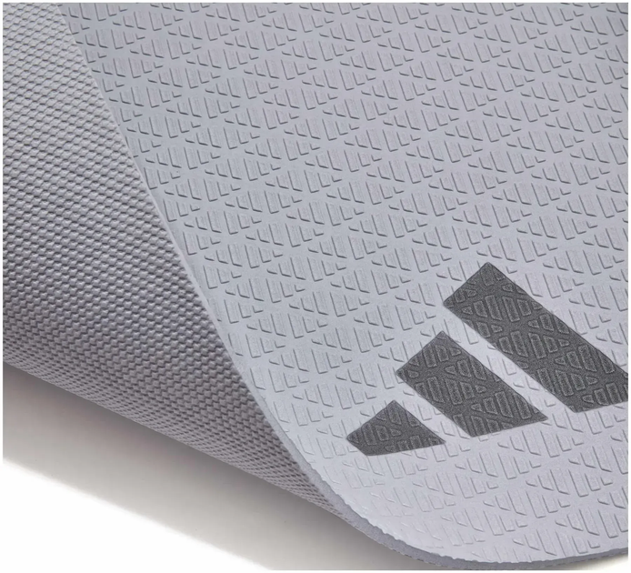 Килимок для йоги Adidas Yoga Mat 4 мм, сірий - Фото 4 Килимок для йоги Adidas Yoga Mat 4 мм, сірий - изображение 4
