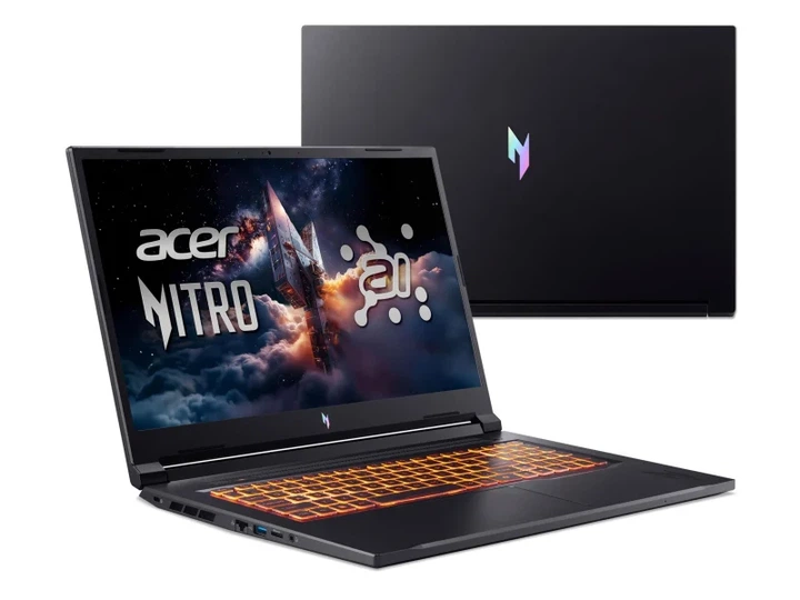 Ноутбук Acer Nitro V 17 AI Ryzen 5-240/16GB/1TB/Win11 RTX5060 (ANV17-41 || NH.QYUEP.002) - Фото 3 Ноутбук Acer Nitro V 17 AI Ryzen 5-240/16GB/1TB/Win11 RTX5060 (ANV17-41 || NH.QYUEP.002) - зображення 3