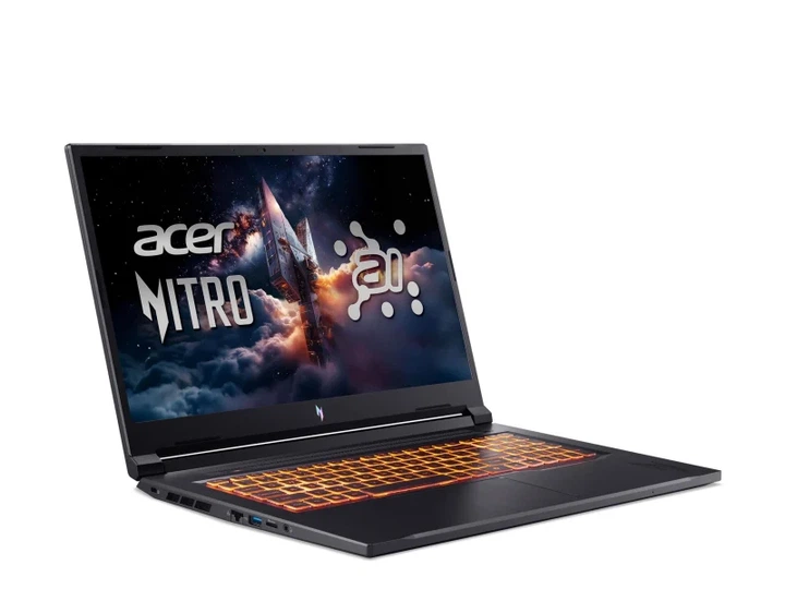 Ноутбук Acer Nitro V 17 AI Ryzen 5-240/16GB/1TB/Win11 RTX5060 (ANV17-41 || NH.QYUEP.002) - Фото 4 Ноутбук Acer Nitro V 17 AI Ryzen 5-240/16GB/1TB/Win11 RTX5060 (ANV17-41 || NH.QYUEP.002) - зображення 4