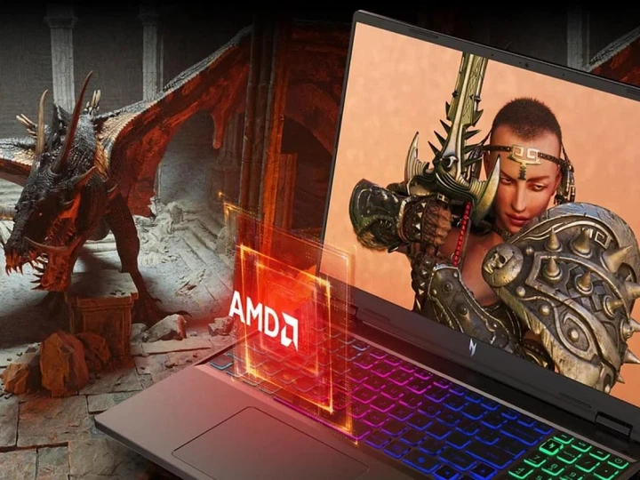 Ноутбук Acer Nitro 16 Ryzen 5-8645HS/16GB/1TB+1TB/Win11 RTX4050 180Hz (AN16-42 || NH.QPJEP.005) - изображение 2