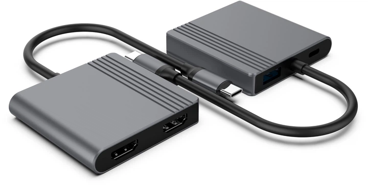 Док станція Cablexpert USB-C 3-в-1 USB/HDMI/PD (A-CM-COMBO3-04) - зображення 4