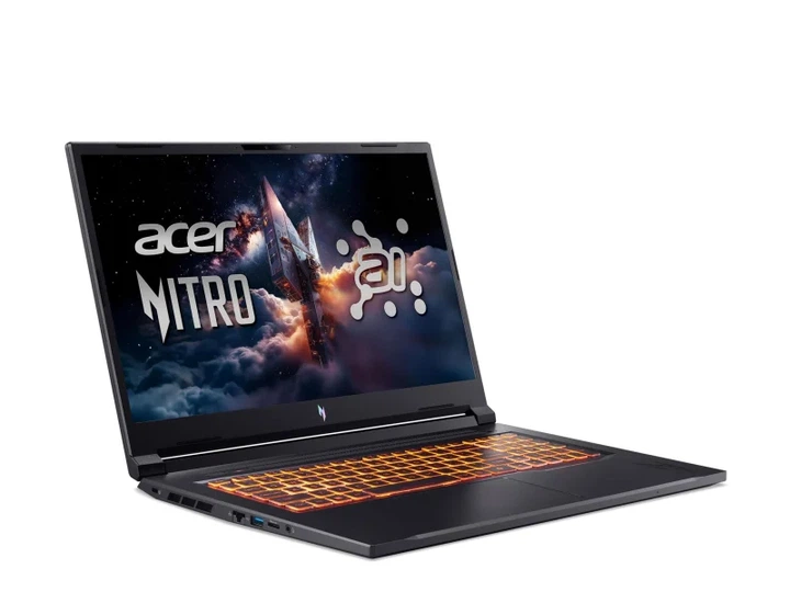 Ноутбук Acer Nitro V17 AI Ryzen AI 7-350/16GB/1TB/Win11 RTX5060 (ANV17-61 || NH.QWEEP.005) - зображення 9