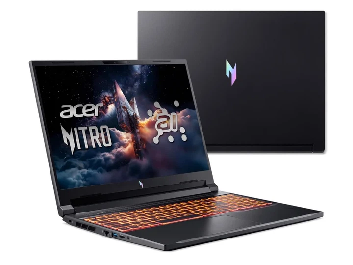 Ноутбук Acer Nitro V 16 AI Ryzen AI 7-350/32GB/2TB/Win11X RTX5060 (ANV16-61 || NH.QUJEP.004) - изображение 4