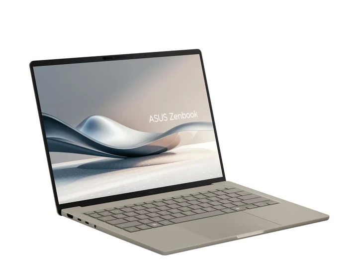 Ноутбук ASUS ZenBook A14 Snapdragon X1-26-100/16GB/512/Win11 OLED (UX3407QA-QD289W) - Фото 2 Ноутбук ASUS ZenBook A14 Snapdragon X1-26-100/16GB/512/Win11 OLED (UX3407QA-QD289W) - изображение 2