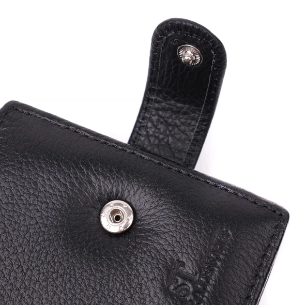 Кошелек для мужчин из натуральной кожи ST Leather 22461 Черный - Фото 3 Кошелек для мужчин из натуральной кожи ST Leather 22461 Черный - изображение 3