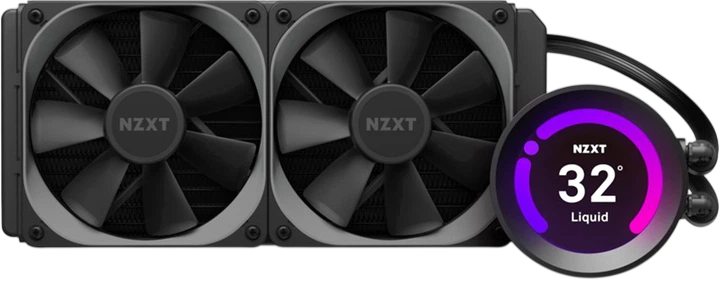 Водяное охлаждение NZXT Kraken Z53 RGB Black (RL-KRZ53-01) - изображение 2
