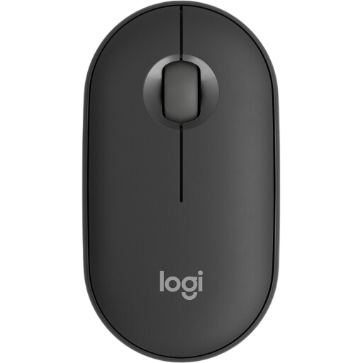 Мышь беспроводная Logitech Pebble Mouse 2 M350s Tonal Graphite (910-007015) - изображение 2