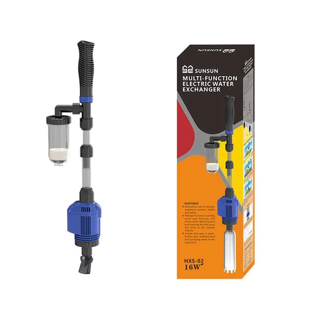Сифон для грунта электрический с насосом SunSun HXS-02 800 л/ч - изображение 2
