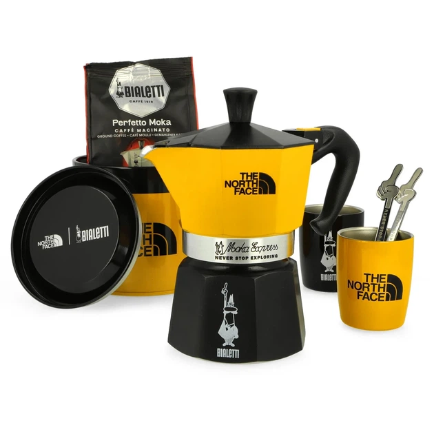 Гейзерная кофеварка для плиты алюминиевая 3 чашки Bialetti бирюзовый - изображение 2