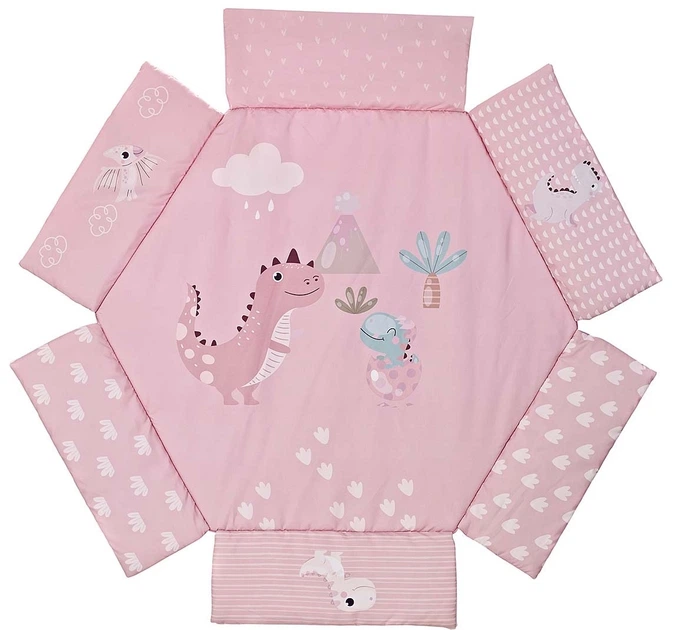 Сенсорний килимок TinyMini розвивальний Dino Pink CC9881 (5907090700962) - зображення 4