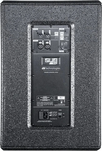 Subwoofer dB Technologies SUB 612 600W 12" (8058159118871) - obraz 3