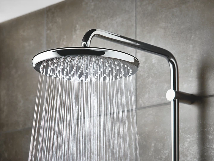 Душова система з термостатом для ванни Grohe New Tempesta Cosmop. System (26672000) - изображение 4