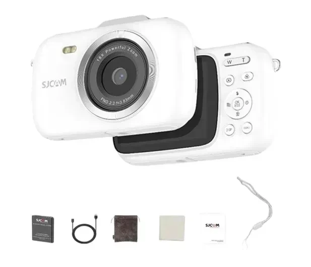 Цифрова камера — фотоапарат SJCAM ZV100 (біла) - зображення 3