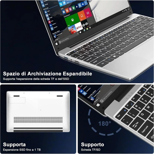 Ноутбук 14" Bvate B5 Intel Celeron N4020 RAM 6GB SSD 256GB Win11 (UKR) - изображение 7
