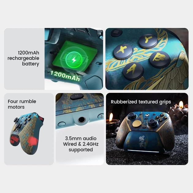 Беспроводной геймпад GameSir с тремя режимами подключения - Фото 2 Беспроводной геймпад GameSir с тремя режимами подключения - изображение 2