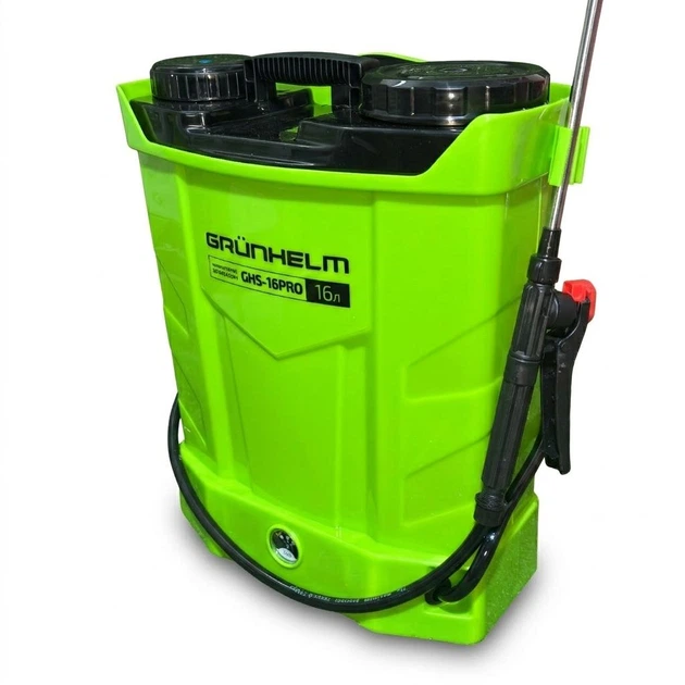 Обприскувач акумуляторний Grunhelm GHS 16 Pro - Фото 2 Обприскувач акумуляторний Grunhelm GHS 16 Pro - зображення 2