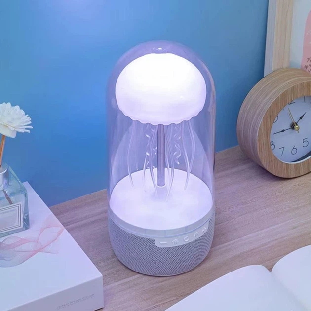 Нічник-колонка "Медуза" рухома в колбі з Bluetooth 23 см х 10 см. 205 - изображение 4