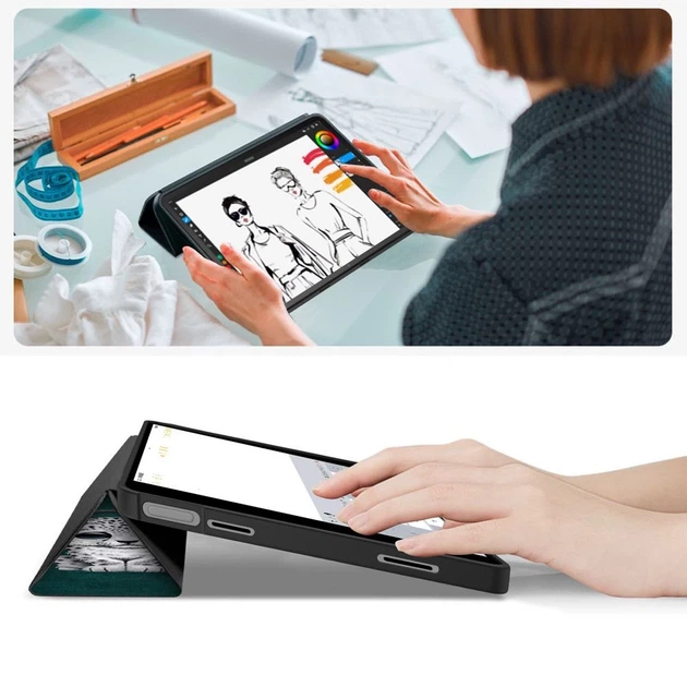 Чехол Tech-Protect Smartcase для Xiaomi Redmi Pad 2 11.0 Sad Cat (5906302390731) - Фото 8 Чехол Tech-Protect Smartcase для Xiaomi Redmi Pad 2 11.0 Sad Cat (5906302390731) - изображение 8