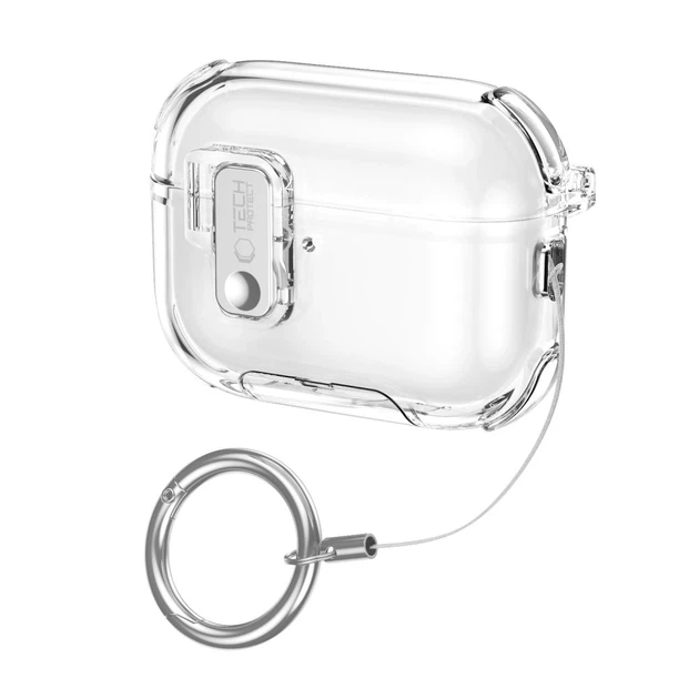 Чохол для навушників Tech-Protect Bounce Pro для AirPods Pro 3 Clear (5906302392681) - зображення 2