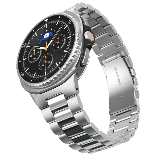 Ремінець Spigen Modern Fit для Samsung Galaxy Watch 8 44 | 40 mm / 8 Classic 46 mm Silver (AMP10120) - зображення 8