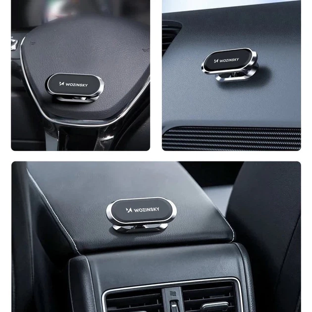 Автодержатель Wozinsky Adhesive Magnetic 360 Car Dashboard Silver (WMH-06) - Фото 8 Автодержатель Wozinsky Adhesive Magnetic 360 Car Dashboard Silver (WMH-06) - изображение 8