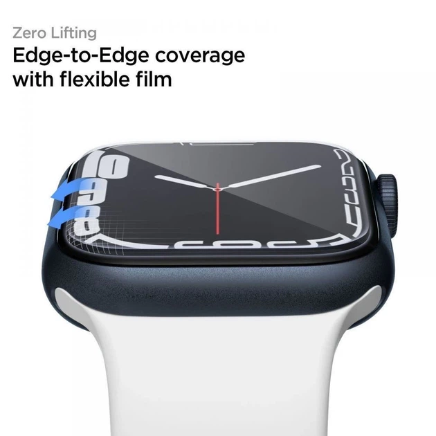 Захисна плівка Spigen Hydrogel Film Neo Flex для Apple Watch 7 45 mm Clear (AFL04049) - Фото 6 Захисна плівка Spigen Hydrogel Film Neo Flex для Apple Watch 7 45 mm Clear (AFL04049) - зображення 6