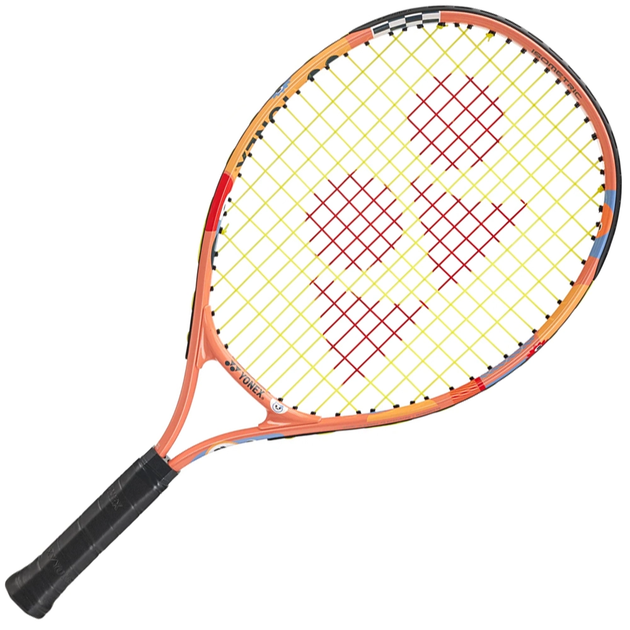 Ракетка для тенісу Yonex Junior 25 (100 sq.in., 230g) coral orange - Фото 2 Ракетка для тенісу Yonex Junior 25 (100 sq.in., 230g) coral orange - зображення 2