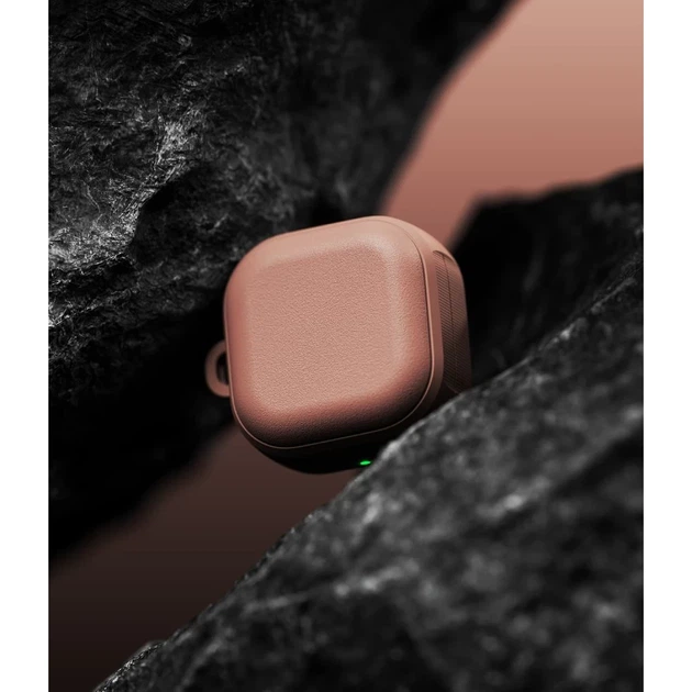 Чохол для навушників Ringke Onyx Magnetic для Samsung Galaxy Buds 4 / 4 Pro Constant Coral with MagSafe (8800328816824) - зображення 4