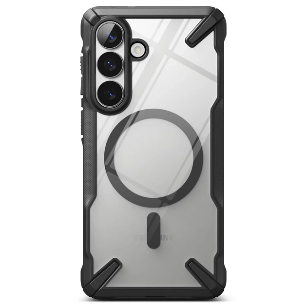 Чехол Ringke Fusion X Magnetic для Samsung Galaxy S26 Plus Black with MagSafe (8800328815186) - Фото 3 Чехол Ringke Fusion X Magnetic для Samsung Galaxy S26 Plus Black with MagSafe (8800328815186) - изображение 3