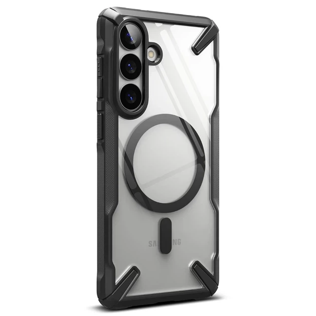 Чехол Ringke Fusion X Magnetic для Samsung Galaxy S26 Plus Black with MagSafe (8800328815186) - Фото 4 Чехол Ringke Fusion X Magnetic для Samsung Galaxy S26 Plus Black with MagSafe (8800328815186) - изображение 4