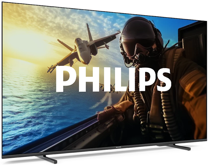 Телевізор 65" Philips LED 4K 60Hz Smart Titan OS Black - Фото 2 Телевізор 65" Philips LED 4K 60Hz Smart Titan OS Black - изображение 2