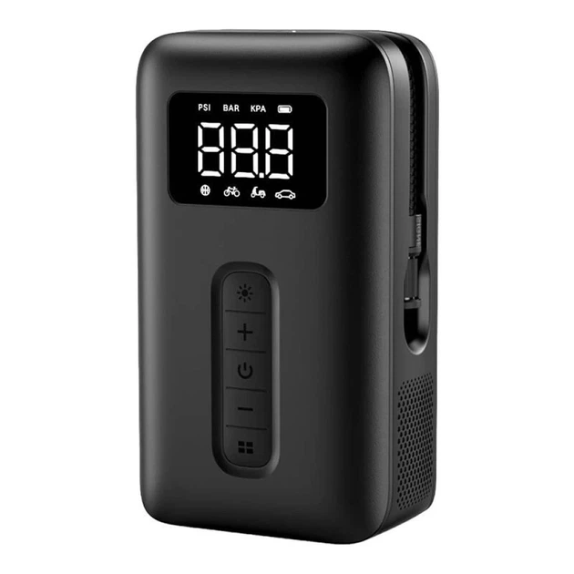 Автомобільний насос Ugreen 250 mAh Black (CRNL040001) (15951) - Фото 1 Автомобільний насос Ugreen 250 mAh Black (CRNL040001) (15951) - зображення 1