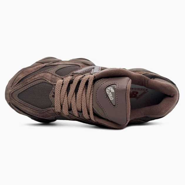 Кроссовки женские шоколадные NB 9060 Chocolate U9060ZWD (36р 22.5см) - изображение 4