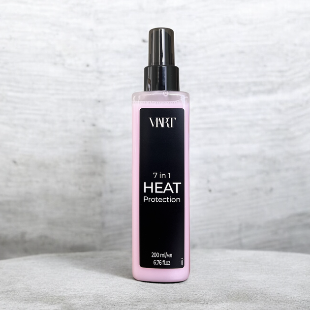 Термозащита для волос VIART “7 in 1 HEAT PROTECTION” 200 мл, защита от температуры, питание, блеск - Фото 2 Термозащита для волос VIART “7 in 1 HEAT PROTECTION” 200 мл, защита от температуры, питание, блеск - изображение 2