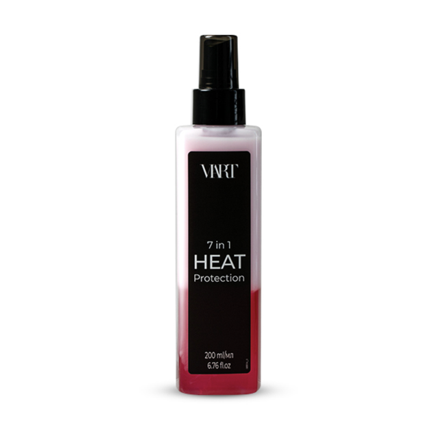 Термозащита для волос VIART “7 in 1 HEAT PROTECTION” 200 мл, защита от температуры, питание, блеск - Фото 5 Термозащита для волос VIART “7 in 1 HEAT PROTECTION” 200 мл, защита от температуры, питание, блеск - изображение 5