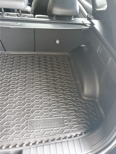 Автомобільний килимок в багажник Hyundai Tucson 2021- Верхня поличка c сабв. (AVTO-Gumm) - зображення 6