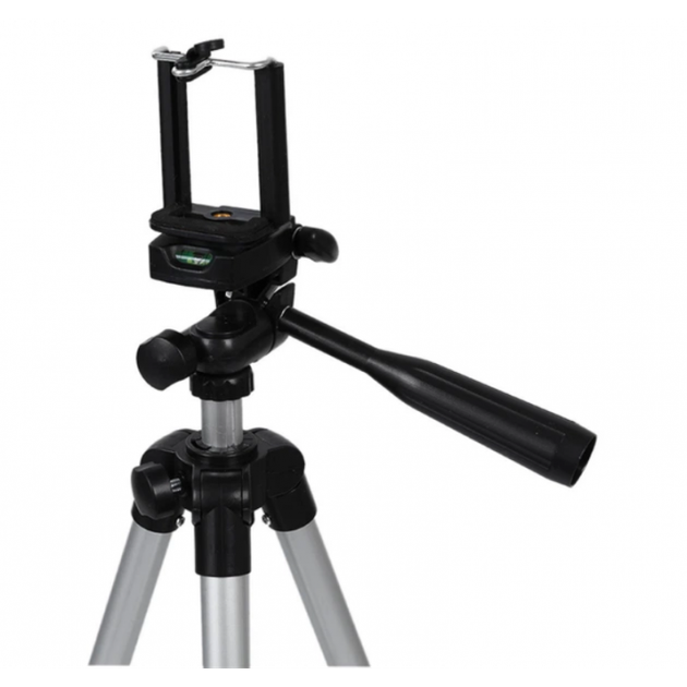 Штатив для камеры и телефона Тринога для фотоаппарата Трипод UKC Tripod 3110 35-105 см - изображение 8