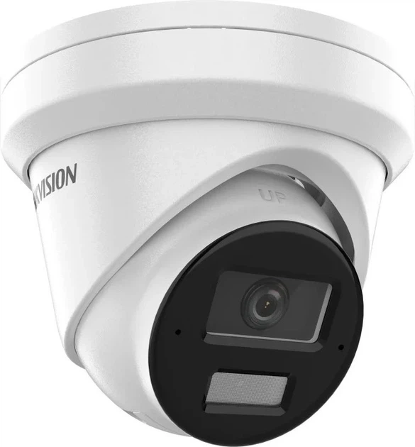 IP-камера відеоспостереження 4 Мп Hikvision DS-2CD2343G2-LI2U (2.8 мм) з вбудованим стереомікрофоном та гібридною підсвіткою - изображение 2
