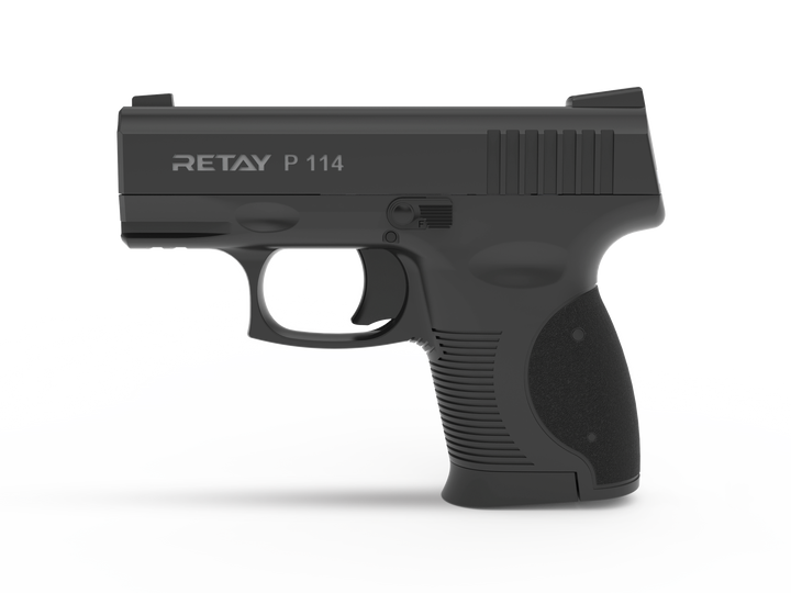 Пістолет стартовий Retay P114 black - зображення 1