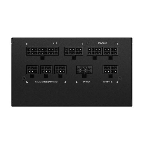 Блок питания 1000 Вт, Gigabyte UD1000GM PG5 V2, Black (GP-UD1000GM PG5 V2) - изображение 6