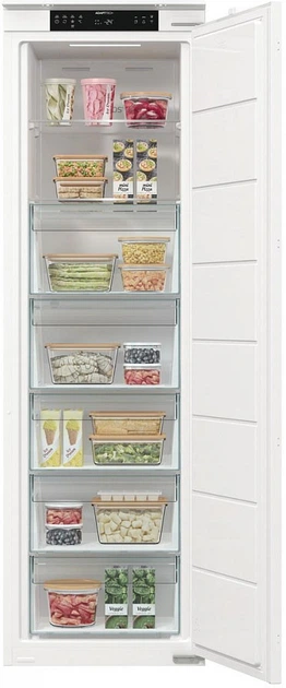 Морозильная камера Gorenje встраиваемая, 177x54х55, 235л, А+, NF, диспл, белый - изображение 2